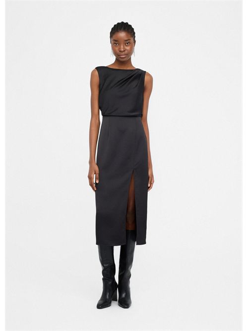 Abito midi elegante in raso LIU JO | CF5335T2956/22222